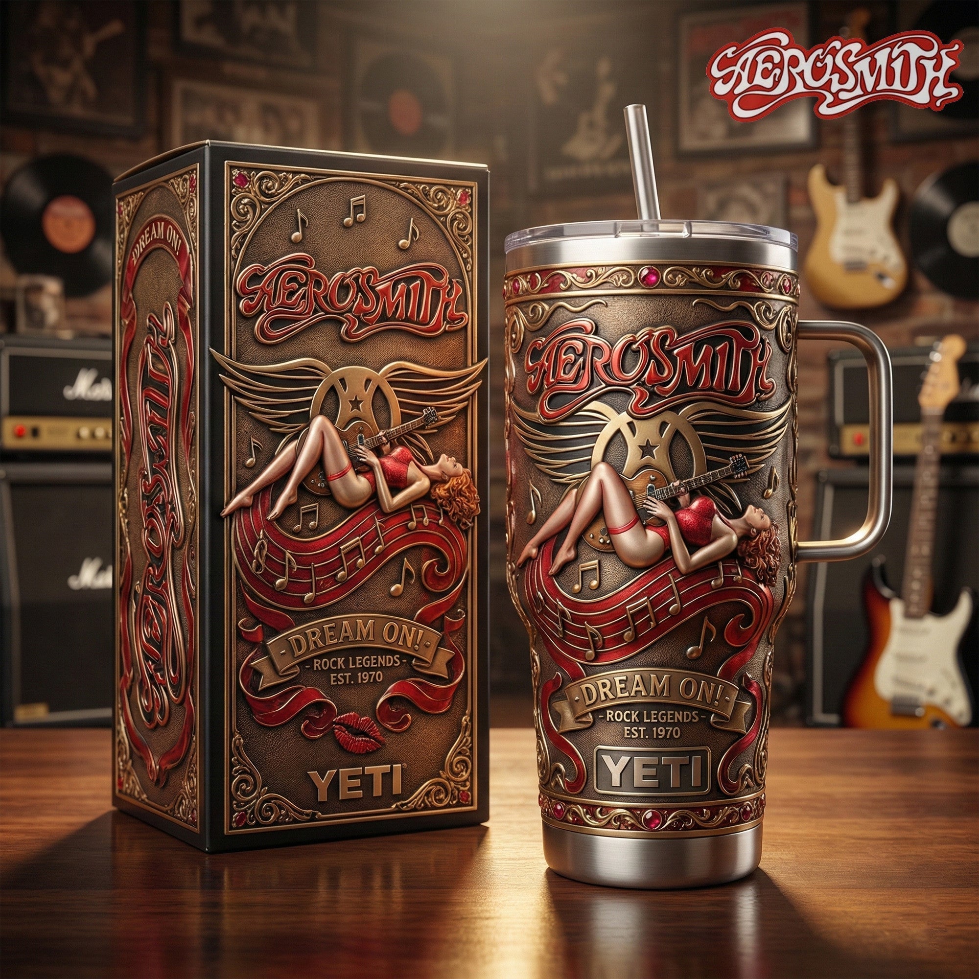 AER 40oz Tumbler With Handle LNTH