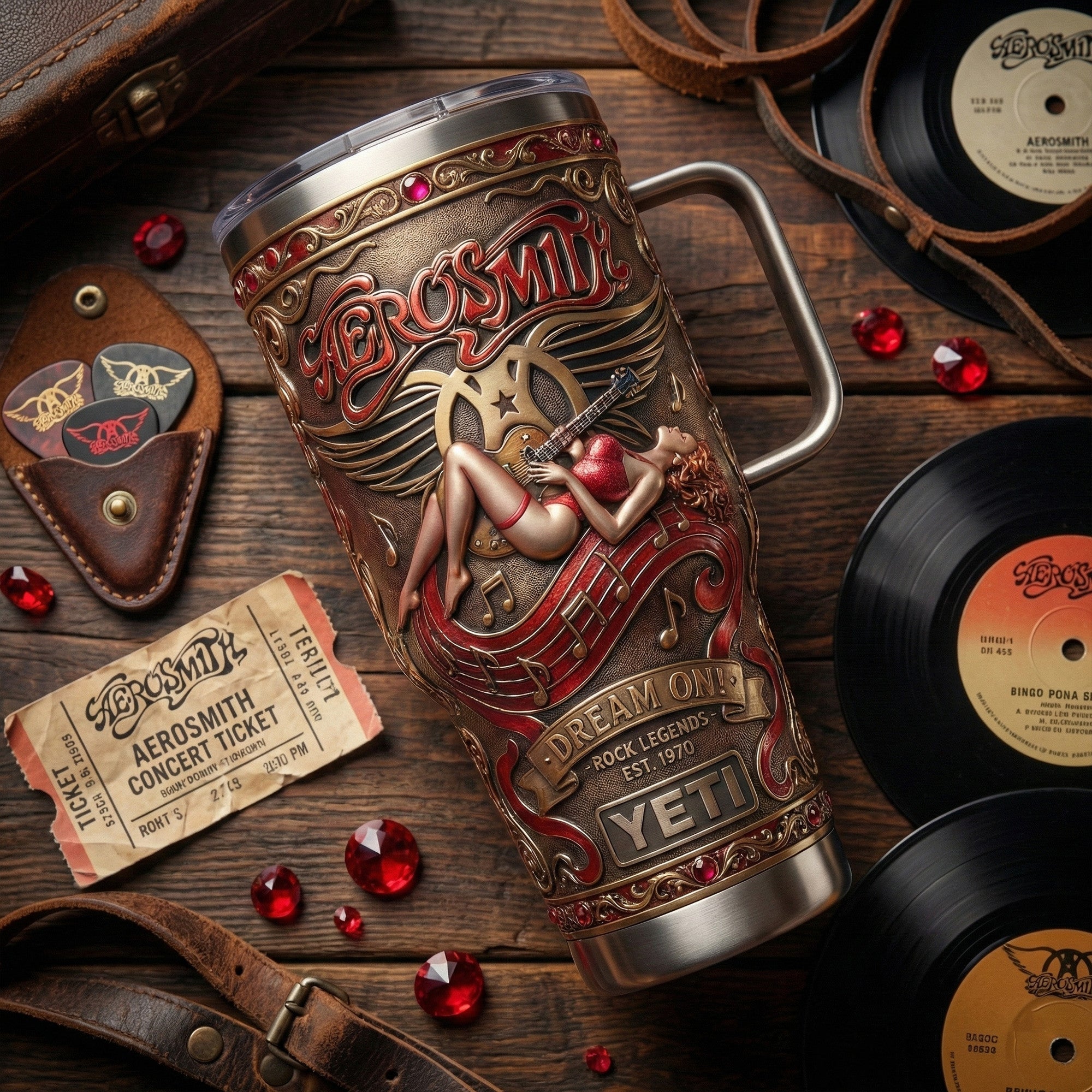 AER 40oz Tumbler With Handle LNTH